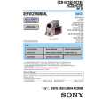 SONY DCRHC16E Service Manual cover photo