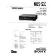 SONY MDSS30 Service Manual cover photo