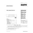 SANYO VHR277E Service Manual cover photo