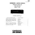 ONKYO TX108 Service Manual cover photo