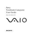 SONY PCG-735 Owner's Manual cover photo