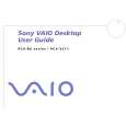 SONY PCV-RS102 VAIO Owner's Manual cover photo