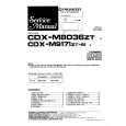 PIONEER CDXM30 Service Manual cover photo