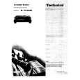 TECHNICS SL-1210MK3D Owner's Manual cover photo