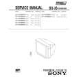 SONY KVXG29M50 Service Manual cover photo