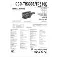 SONY CCDTR330E Service Manual cover photo