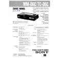 SONY WMTCD6C Service Manual cover photo