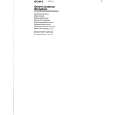 SONY ECM-T115 Owner's Manual cover photo