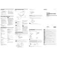 SONY CRX85U Owner's Manual cover photo