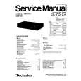 TECHNICS SL-P212A Service Manual cover photo
