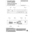 KENWOOD DVR6300 Service Manual cover photo