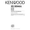 KENWOOD XD803 Owner's Manual cover photo