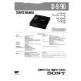 SONY D9 Service Manual cover photo