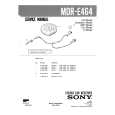 SONY MDRE464 Service Manual cover photo