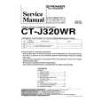 PIONEER CT-J320WR Service Manual cover photo