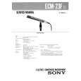 SONY ECM23FII Service Manual cover photo