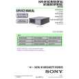 SONY HVRM10U Service Manual cover photo