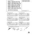 KENWOOD KRC291A Service Manual cover photo
