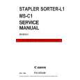 CANON SS-L1 Service Manual cover photo