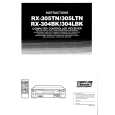 JVC RX-304BK Owner's Manual cover photo