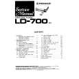 PIONEER LD-700 Service Manual cover photo