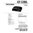 SONY ICF-C280L Service Manual cover photo