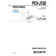 SONY PCVJ150 Service Manual cover photo