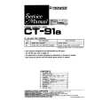 PIONEER CT-91A Service Manual cover photo