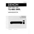 DENON TU660 Owner's Manual cover photo