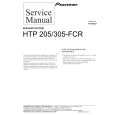 PIONEER HTP-305-FCR Service Manual cover photo
