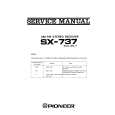 PIONEER SX-737 Service Manual cover photo