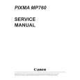 CANON MP760 Service Manual cover photo
