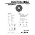 SONY XSGT6024 Service Manual cover photo