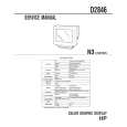 SONY D2846 Service Manual cover photo
