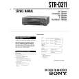 SONY STR-D311 Service Manual cover photo