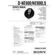 SONY D-NE900 Service Manual cover photo