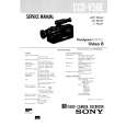 SONY CCDV50E Service Manual cover photo