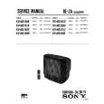 SONY KVM2100A/B Service Manual cover photo