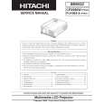 HITACHI PJ1065 Service Manual cover photo