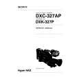 SONY DXK-327P Service Manual cover photo