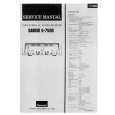 SANSUI G-7500 Service Manual cover photo