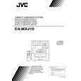 JVC CA-MXJ10E Owner's Manual cover photo