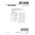 SONY HST-H45KJ Service Manual cover photo