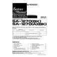 PIONEER SA-1270 Service Manual cover photo