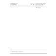 SONY KV2022MR Service Manual cover photo