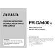 AIWA FRDA400 Owner's Manual cover photo