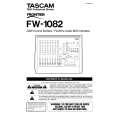 TEAC FW-1082 Owner's Manual cover photo