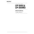 SONY UP-890CE Service Manual cover photo