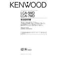 KENWOOD LCA-5MD Owner's Manual cover photo