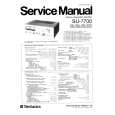 TECHNICS SU7700 Service Manual cover photo